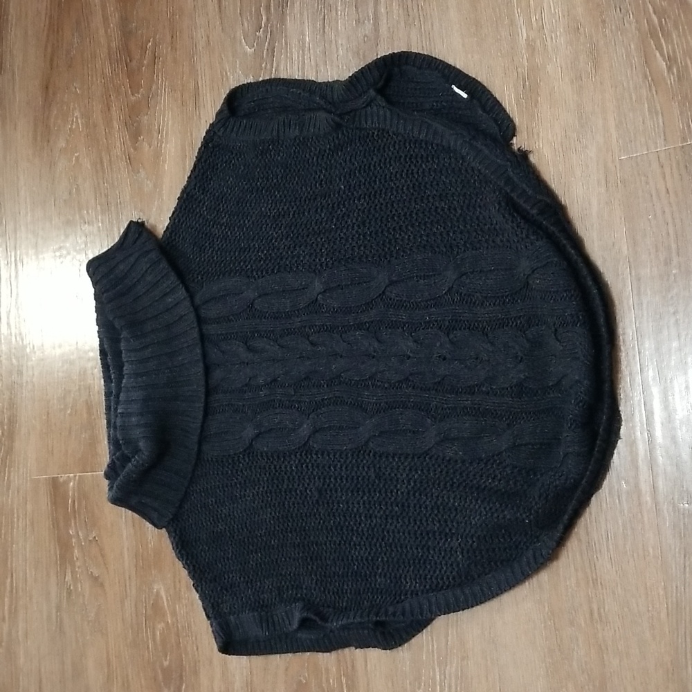 (M) Reitmans Oversized Cable Knit Sweater Cozy Cowl Neck Grannycore